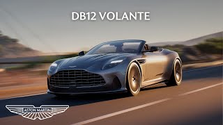 Aston Martin DB12 Volante  A New Standard of OpenTop Driving [upl. by Torin437]