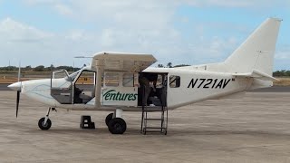 Gippsland GA8 Airvan Kauai Hawaii Tour out of Lihue LIH Airport N721AV  GoPro [upl. by Nisen]