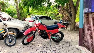 1981 Honda XR500R test drive [upl. by Slen]