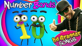 Number Bonds to 10 Song  MC Grammar 🎤  Educational Rap Songs for Kids 🎵 [upl. by Nosro239]