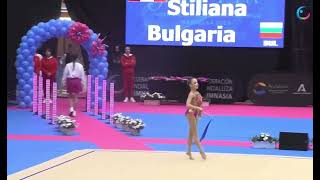 Stiliana Nikolova ribbon FINAL🇧🇬 GRAND PRIX MARBELLA 2024 [upl. by Anecuza]