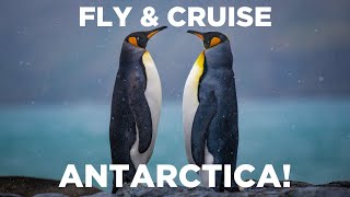 FLY amp CRUISE ANTARCTICA Skip The Drake Passage with Lindblad Expeditions [upl. by Eciryt52]