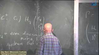 Ady Stern Weizmann Institute Topological Quantum Computing I [upl. by Allwein]