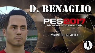 PES 2017 Face Build Diego Benaglio AS Monaco [upl. by Odnesor]