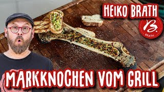 🦴🐄 Markknochen vom Grill 🔥 Sensationeller Hingucker 🔴 Metzgerei Brath [upl. by Aisha]