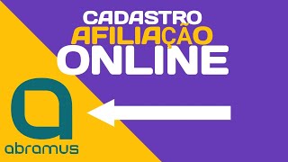 ABRAMUS CADASTRO ONLINE  Passo a Passo  Atualizado [upl. by Di730]