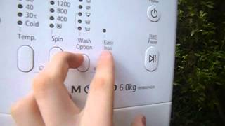 New machine  Samsung Diamond 60 WF8602NGW Washing Machine [upl. by Manson]