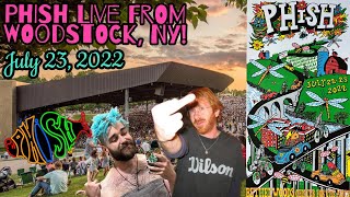 PHISH AT WOODSTOCK July 23rd 2022 Phish Live Montage from Bethel Woods Performing Arts Center NY [upl. by Aivatal]