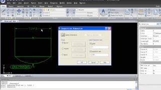 GstarCAD  DIMINSPECT dimension inspection [upl. by Holman49]