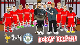 😂DODGY KEEPER😂 Alisson vs Man City the Disasterclass 14 Liverpool Goals Highlights Foden [upl. by Kusin]