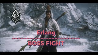 Black Myth Wukong  Boss Fight Erlang [upl. by Ailin72]