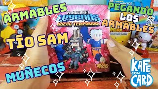 Minecraft Legends  Editorial del Tío Sam  Armable Card amp Coleccionador 😁✌ [upl. by Ollayos7]