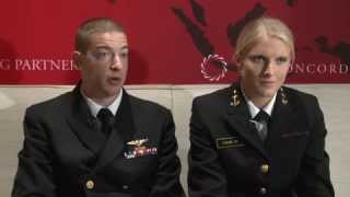 Concordia P3 Interview US Naval Academy Cadets [upl. by Neyrb448]