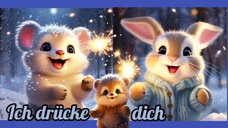 🤗 Ich drücke dich 🤗noch einmal im alten Jahr Happy new year 🌟 [upl. by Atirahc]