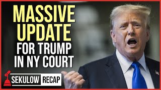 Massive Update For Trump in NY Court [upl. by Dnalloh153]