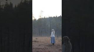 Ancient Nordic Herding Call  Kulning in the forest nordicmusic herding folkmusic [upl. by Nelg31]