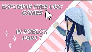 Exposing free UGC games in Roblox Roblox free ugc freeugcroblox short robloxedit gaming cool [upl. by Salakcin835]