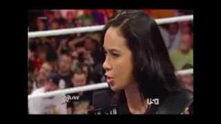 Trish Stratus vs AJ Lee [upl. by Pressey510]