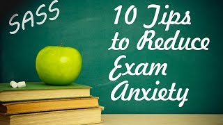 10 Tips to Reduce Exam Anxiety [upl. by Bordie]