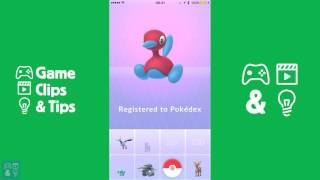 Pokemon Go Using UpGrade to evolve Porygon into Porygon2 [upl. by Asoj]