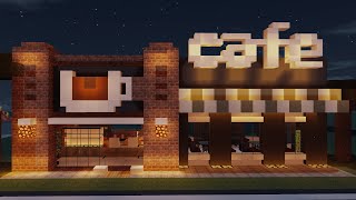 Cafe shop minecraft  Minecraft coffee shop [upl. by Claude]