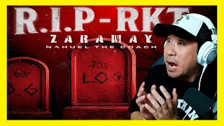 Coreano Loco reacciona a ZARAMAY 😱🤯 EL PADRE DEL RKT RIP RKT [upl. by Jaquenetta]