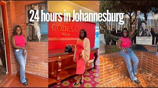 TRAVEL VLOG 24 hours in Johannesburg [upl. by Clemmy]