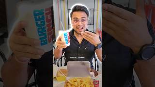 Worst Food Experience At Burger Singh  Hisar📍burger trending viral shorts [upl. by Arjan]