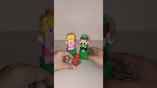 Princess Peach Strawberry Taken By Luigi 🌈🌈 fun princesspeach luigi funny shortsviral [upl. by Parnell]