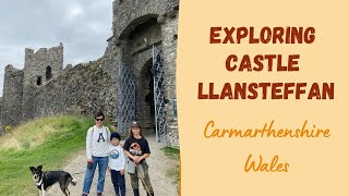 Visiting Llansteffan Castle Carmarthenshire [upl. by Bryce868]