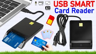 Compact Smart Card ReaderWriter USB20  Sim Card Reader Chip ID IC  Watch This Before Buying [upl. by Huang]