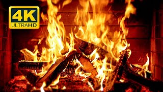 🔥 Cozy Fireplace 4K 12 HOURS Fireplace with Crackling Fire Sounds Crackling Fireplace 4K [upl. by Rosy788]