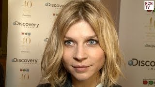 Clémence Poésy Interview  The Tunnel amp Stephen Dillane [upl. by Ayotahc741]