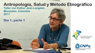 Antropología Salud y Método Etnográfico  dia 1  parte 1 de 2 [upl. by Schwab]