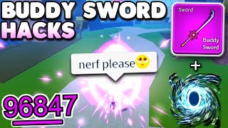 Buddy Sword MAKES People ACCUSE YOU of HACKS Blox Fruits [upl. by Odirfliw]