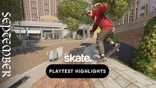 skate Insider Playtest Highlights September 2024  skate [upl. by Naic]