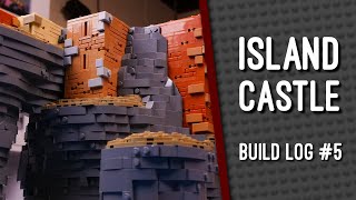 Island Castle  Build Log 5 CASTLE Finally [upl. by Hatch]