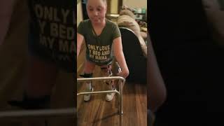 Arthrogryposis Diagnosis and Treatment  Patient Testimonial Aubrey [upl. by Bunnie540]