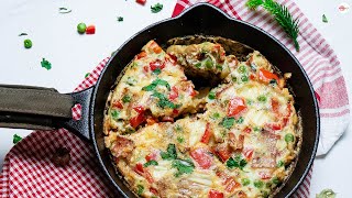 Delicious Gordon Ramsay Egg Frittata Recipe  Healthiest Breakfast  TheFood [upl. by Coridon266]