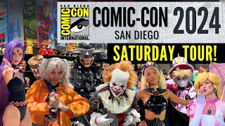 San Diego Comic Con 2024 Saturday Highlights amp Cosplay [upl. by Nylissej]