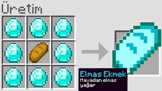 Minecraft ama SÜPER EKMEKLER VAR [upl. by Avilys39]