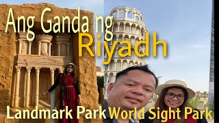 WORLD SIGHT PARK  Pasyalan sa Riyadh Landmark Park of Riyadh Saudi Arabia [upl. by Llewop]