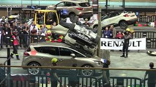 Intervention des pompiers de Corse du Sud en secours routier Extraction Challenge 2018 [upl. by Eseneg]