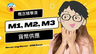 DSE Econ 概念精華液 貨幣供應  M1，M2，M3 [upl. by Afrika]