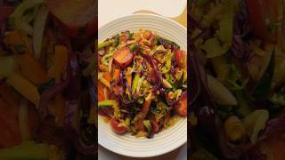 Crazy cabbage salad 🥗 helped my mom lose 10kg in just a month 😲 recipe salad veganrecipes food [upl. by Anod]