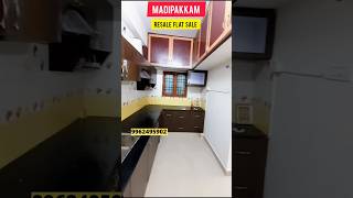 Resale flat sale in chennai madipakkam🏠semifurnished flat sale youtube flatsale shortvideo [upl. by Parshall]