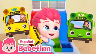 Buses de Colores🚌🌈  EP56  Aprende los Colores  Canciones Infantiles  Bebefinn en español [upl. by Aicekal471]