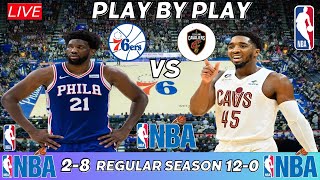 CLEVELAND CAVALIERS VS PHILADELPHIA 76ERS [upl. by Haroppiz670]