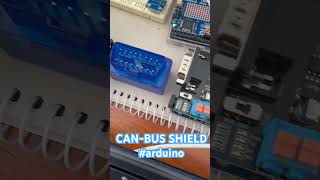 CANBUS SHIELD arduino [upl. by Kirt538]