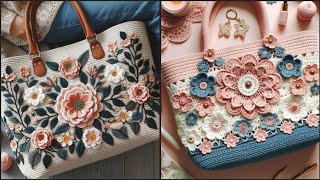 Crochet Tote Bag Patterns Add a Touch of Vintage Style to Your Look2024 [upl. by Welcy]